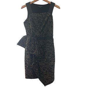 Cynthia Steffe Jacquard Sheath Dress Size 6
